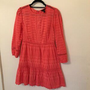 J. Crew Eyelet Flutter Dress